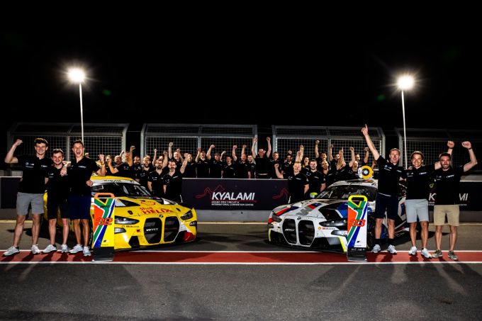 Intercontinental GT Challenge Kyalami 9 Hour 2023 WRT P1 en P2 teamfoto