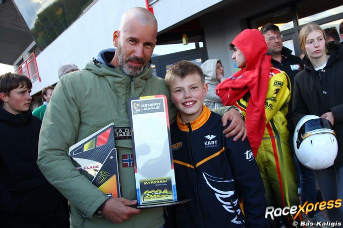 victor Ruyts met trotse papa