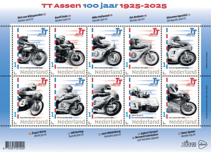 TT Assen postzegel