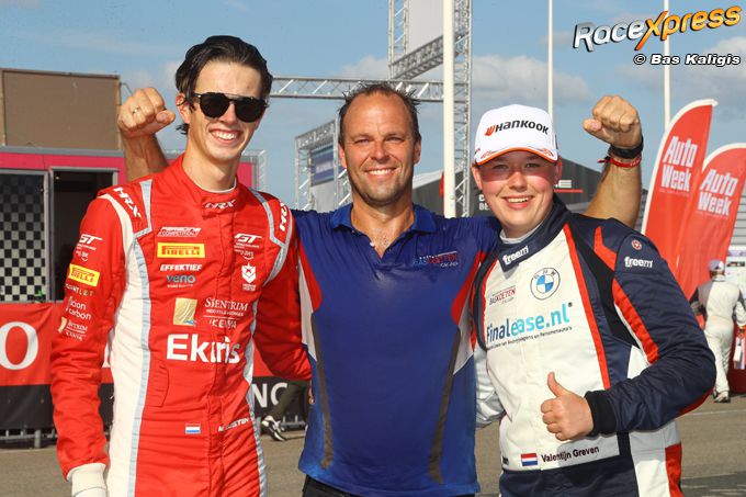 Autocoureur Valentijn Greven domineert op thuiscircuit Assen