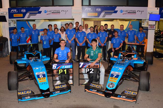 KCMG ENYA by Pinnacle Motorsport pakt schitterende 1-2 zege in de 72e Grand Prix van Macau
