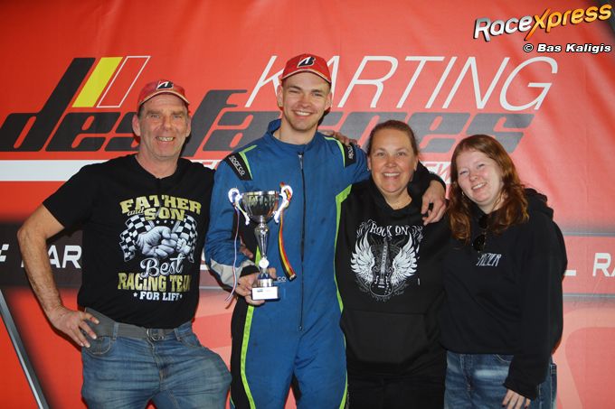 Karttopper Jim van Walsum stopt als coureur en wordt hoofd-wedstrijdleider GK4