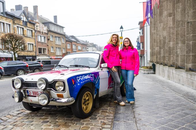 Sarah Bovy en Aurélie Vanhoudenhove