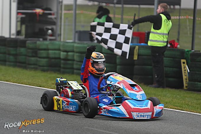 Noah Philips wint CADET in NXT GP Winter Cup Assen