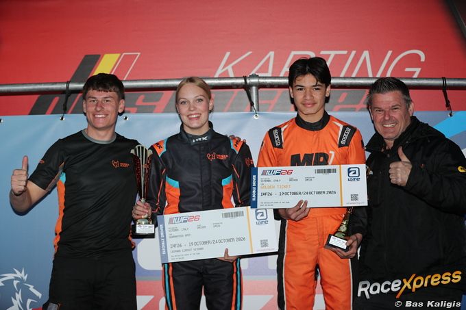 Roxanne Lantinga vice kampioen bij NK IAME