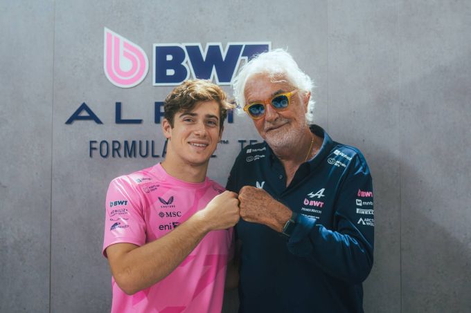 Flavio Briatore Franco Colapinto