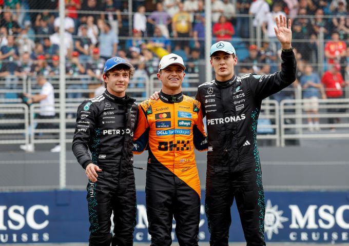 Lando Norris George Russell