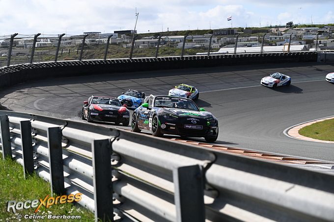 Christiaan de Kleijn door kombocht in Zandvoort