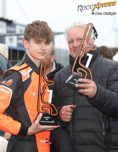 Karttopper Rick Korporaal kent kickstart in NXT GP winst in alle drie de races