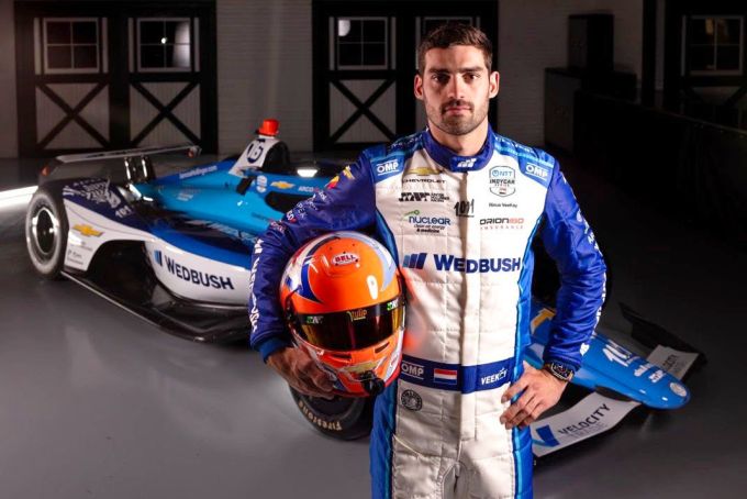 #indy500 #indianopolis #veekay Rinus Veekay van Kalmthout Indy 500 livery